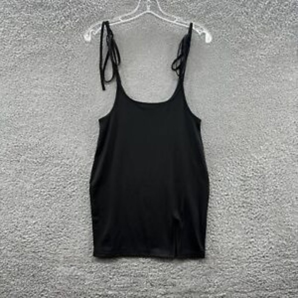Shein Overall Skirt Women's Medium Black Spaghetti Strap One-piece‎ Skirt Size M